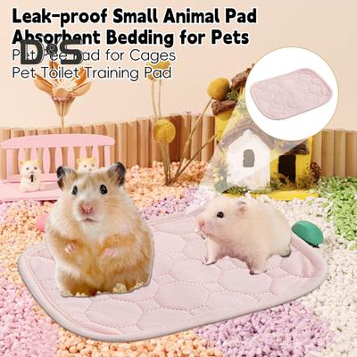 Fodere per Gabbia per Cavia Cuscinetto per Pipì per Criceto Impermeabile Antiscivolo Lettiere per Cavia Altamente Assorbente Cuscinetto per Pipì per Piccoli Animali Coniglio Criceto Ratto