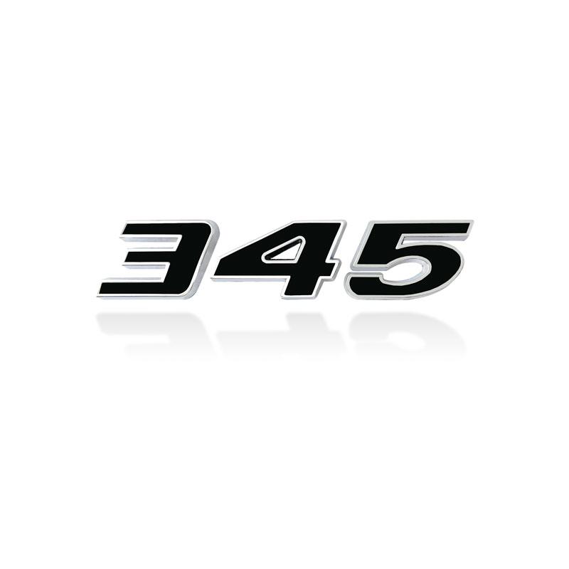 1Pc Metal 3D Car Sticker 392 345 6.4L Emblem Car Fender Side Sticker Rear Trunk Bumper Tail Sticker For Hemi Charger Challenge