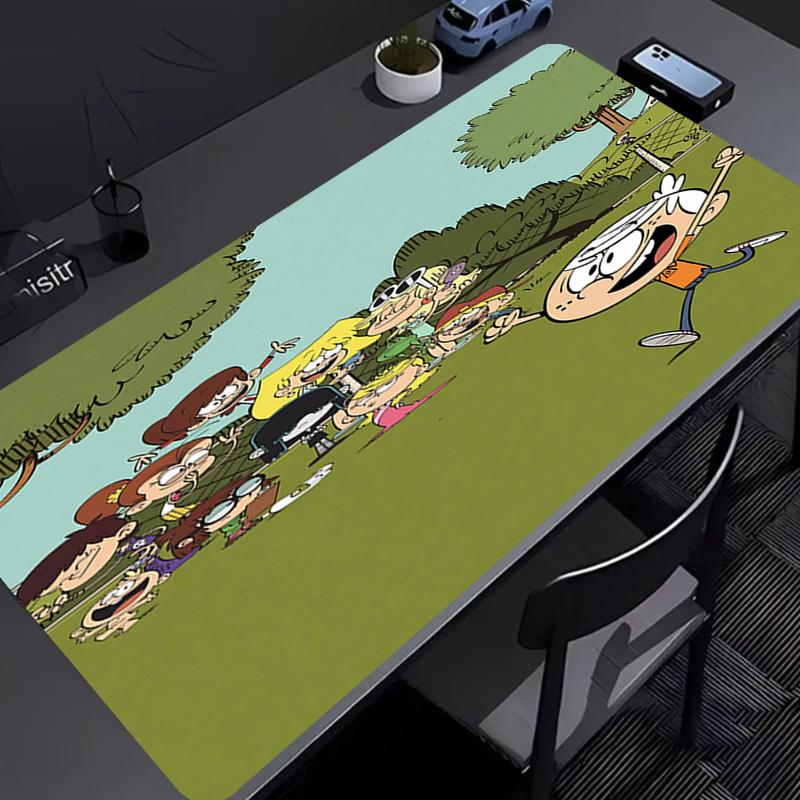 The Loud House Mouse Pad - Non-Slip Rubber Base, Smooth Surface for Work,Gaming,Office,And Home Use, Desk Mouse Pad
