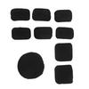 Black Helmet Liner System Outdoor Helmet EVA Pading Pads Cushion Mats Replacement Pad with Hook and Loop