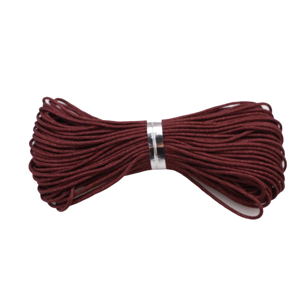 5-50m/lot 0.8mm Cotton Cord Nylon Cord Thread String DIY Beading Braided Bracelet Jewelry Making