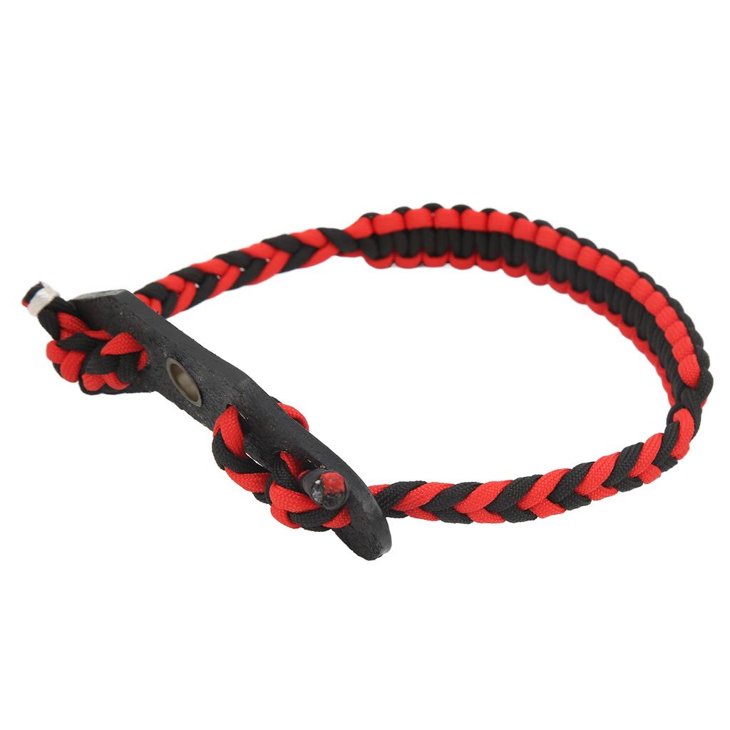 Thickened Nylon Rope Bow Archery Wrist Sling Adjustable Compound Bow Rope Wrist for Hunting Shooting