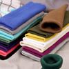 35x7cm Pure Cotton Ribbed Knitted Cuffs Fabric For Adult And Children's Sweaters Down Jackets Handmade DIY Leg Cuffs TJ21161