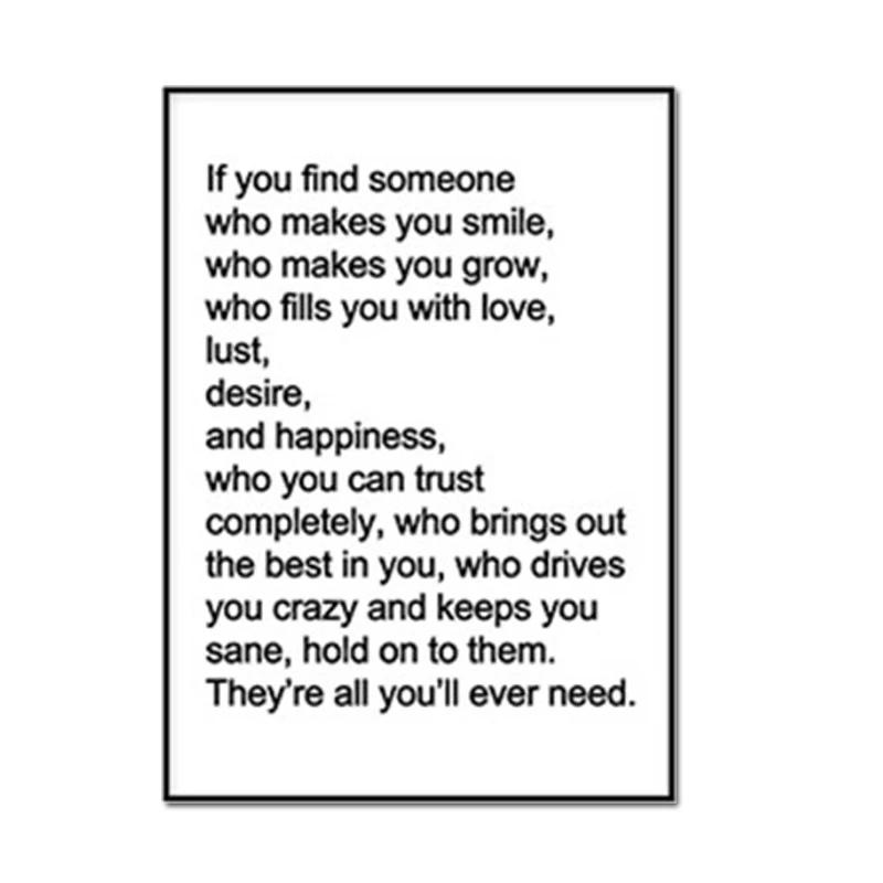 

Скандинавский стиль Мотивационная цитата Текст Буквы Принт Искусство Холст Постер для украшения гостиной Домашний декор стен Картина 8X12inch 20x30cm