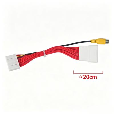 30-Pin Rear Camera Adapter Wiring Cable for Toyota Corolla C-HR RAV4