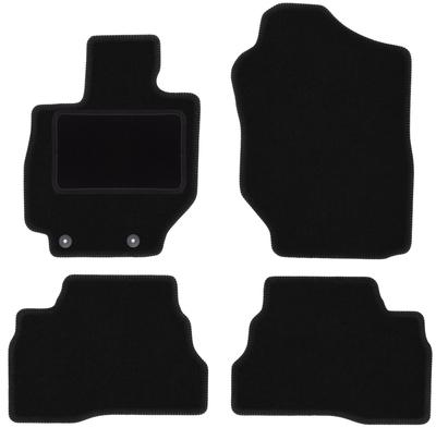 Black Velour Floor Mats For: Suzuki Jimny II Off-road (2018-)