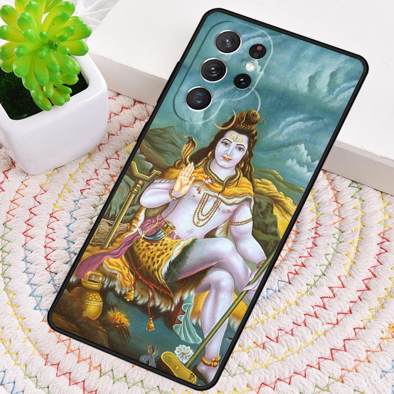 Lord Shiva Hindu God Buddha India Soft Phone Case For Samsung Galaxy Note 10 Pro S26 S25 S24 S23 S22 S21 Plus Ultra Cover