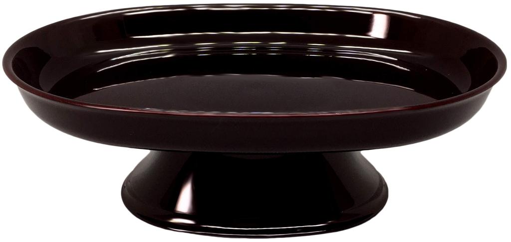 Urushi Product Oval Offering Stand 7 Inches Tame