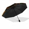 1PC Lion Flowers Automatic Folding Umbrella, Portable & Foldable Design with 8 Ribs, 08