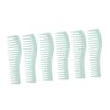 10pcs Wide Tooth Comb Large Hair Detangling Comb Wet Hair Compact Hairstyling Shampoo Tool for Home Use