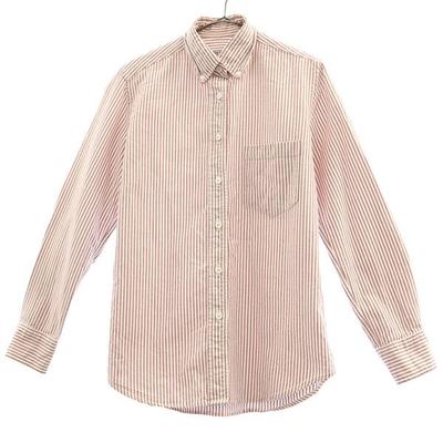 Camisa de manga comprida listrada Ron Herman Brooklyn Taylors colaboração Feminina Usada