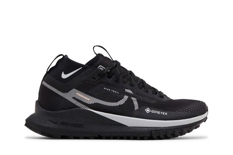 Nike React Pegasus Trail 4 Gore-Tex Nero Grigio Lupo (Da donna)