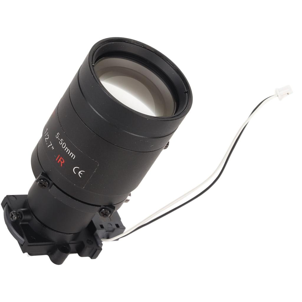 CCTV Lens F1.6 HD 4MP M12 Mount Long Focus 12.7in Image Format 10X Manual Zoom Lens for IP AHD