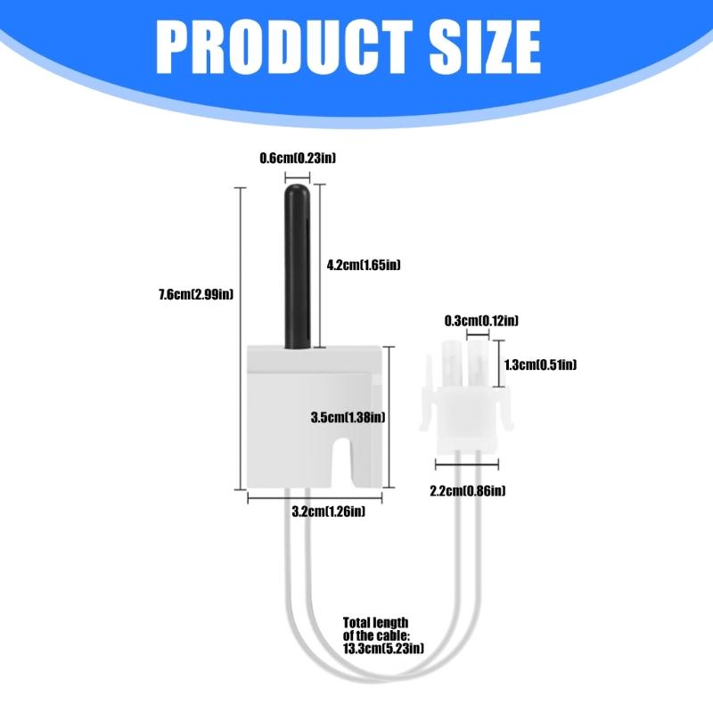 High Durability Surfaces Igniter Gas Stove 768A-845 Thermal Surfaces Igniter Direct Replacement for Multiple Cooktops