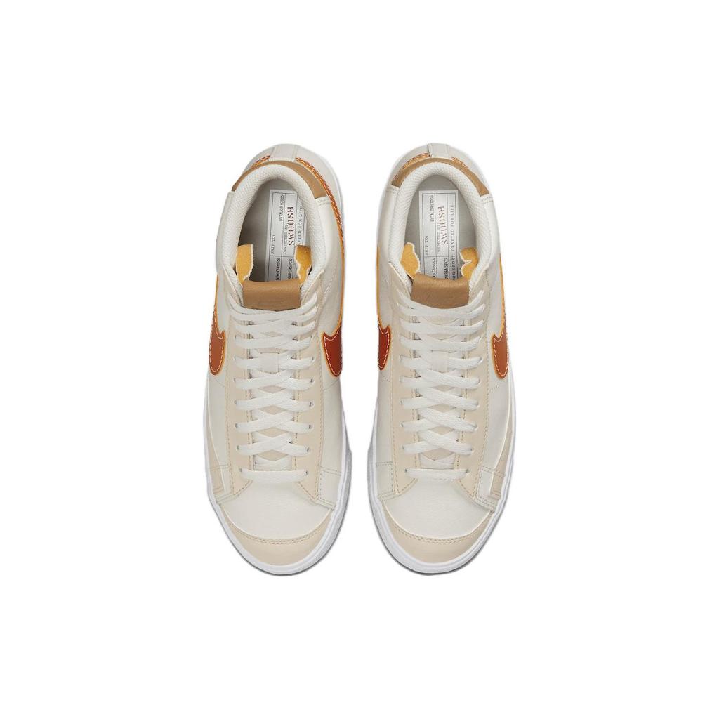 Nike Blazer Mid 77 EMB Inspected By Swoosh Men Sneakers Cream Phantom Pearl-White DQ7674-001