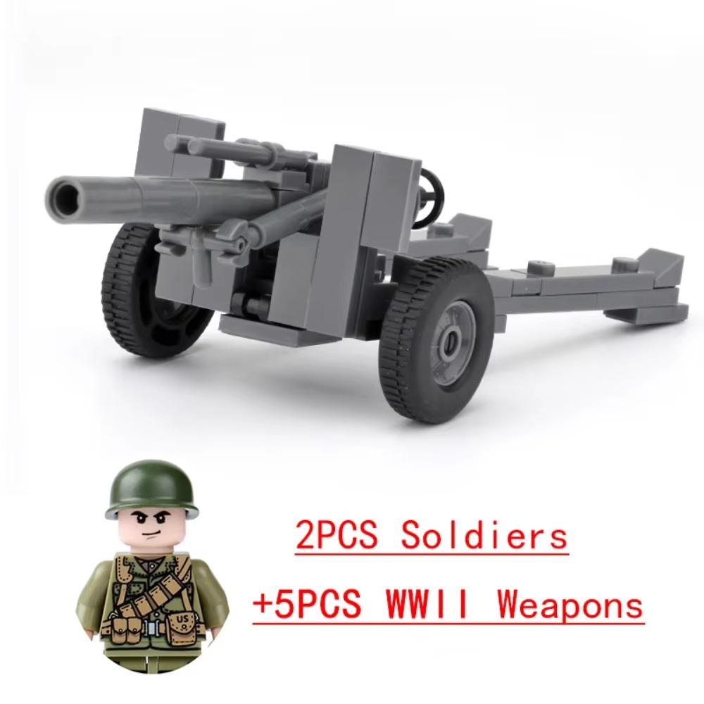 25/50/100ks Vojenské zbraně SWAT Zbraň Dělo Voják Armáda Policejní klobouk Stavebnice Figurka Příslušenství Modelové kostky DIY Hračka