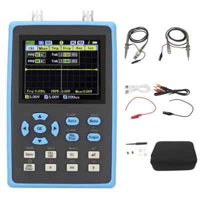Digitales Oszilloskop 2 Kanäle 120M Bandbreite 500M Abtastrate Handheld Klein Tragbar