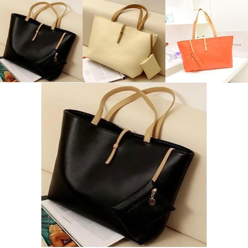 Classic And Timeless Faux Leather Womens Bag With Comfortable Handles For All Occasions
