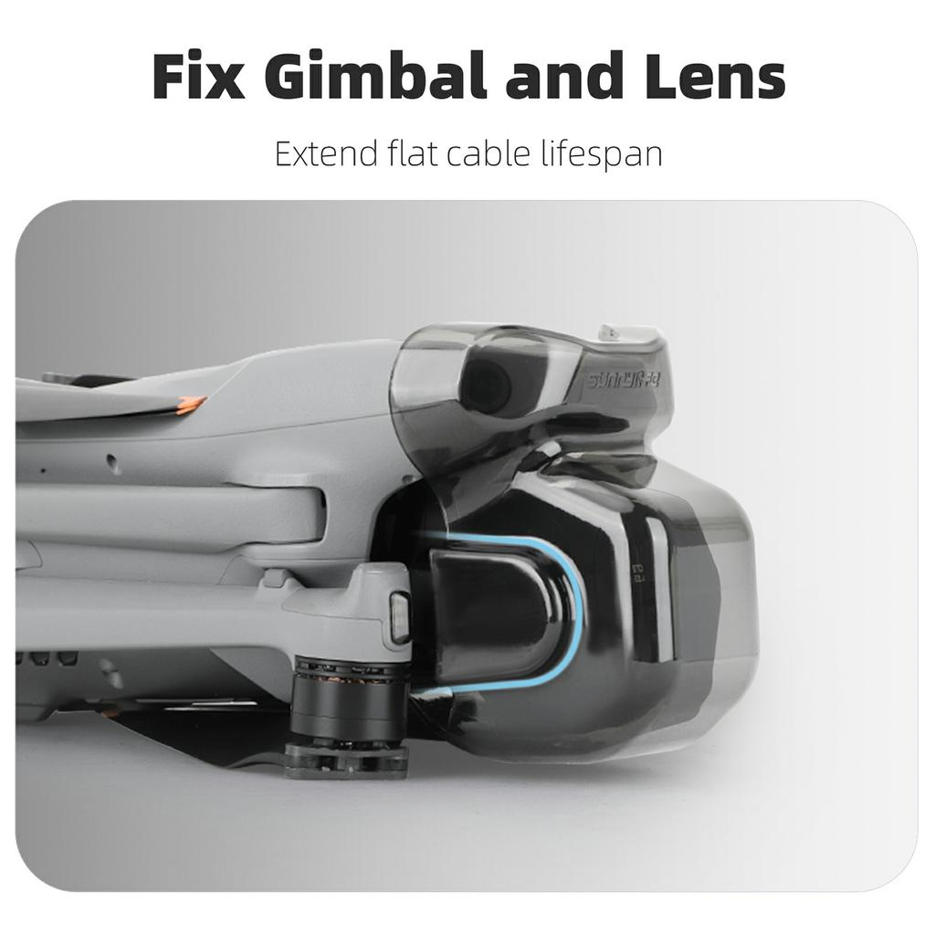 SUNNYLIFE A3S-G913 For DJI Air 3S Gimbal Camera Lens Protector Cover Anti-Scratch Plastic Protection Cap