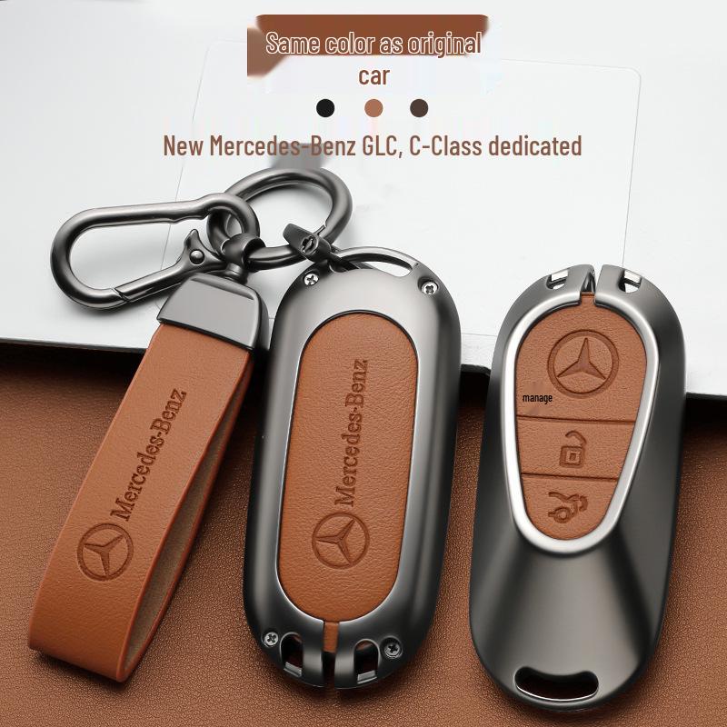 Mercedes-Benz GLC300L/C260L/E300L/C200L/GLB Key Cover with Buckle