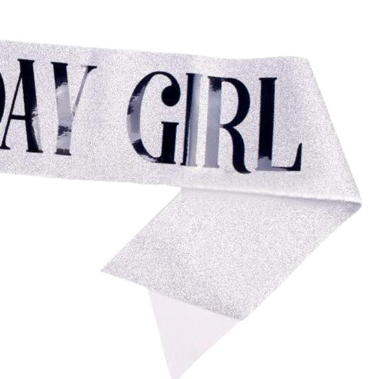 Crown Headband with Ribbon Shiny Rhinestones Headpiece Lightweight Design Stunning Sparkling Ribbon Feminine Slogans