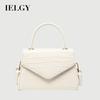 All-Match Fashion One-Shoulder Crocodile Pattern Cross-Body Portable Small Square Bag