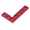 Aluminum Alloy Center Finder Tool 90 Degree Small Square Tool  For Woodworking and Carpenters