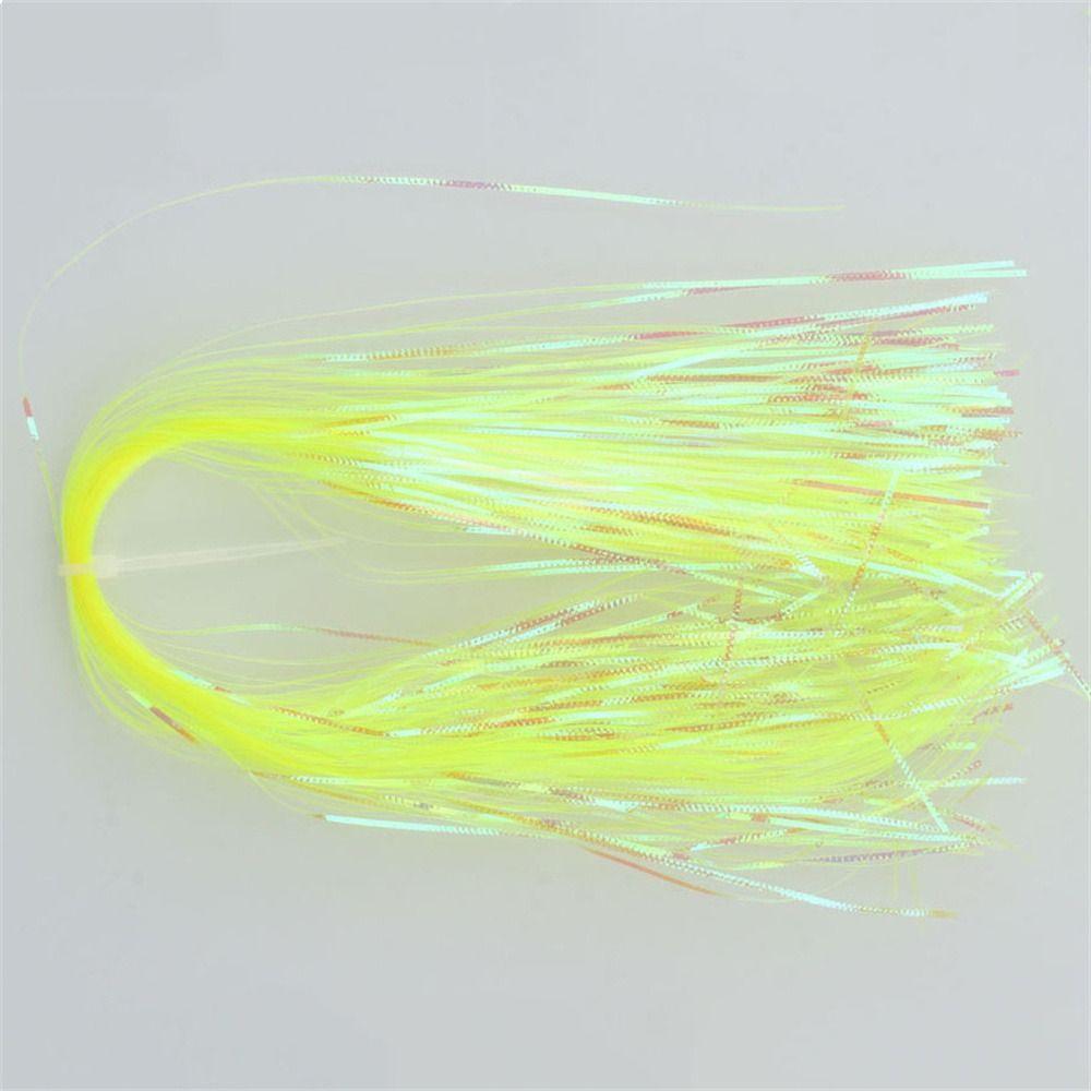 Fish Scale Corrugated Flash Strands Simulates Gliss Glow Strands Tying Flash Tinsel  Tying Minnow