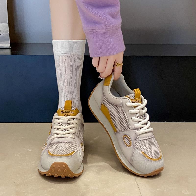 Mesh breathable German training shoes women's shoes 2025 new summer non-slip outdoor hiking shoes lightweight running sports shoes