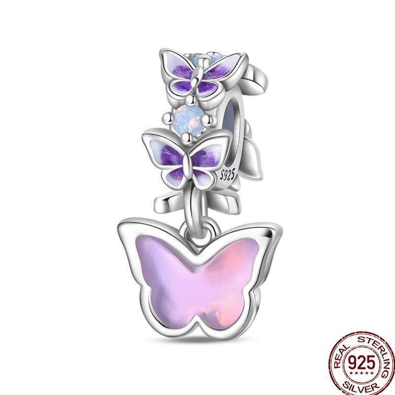 Original Charms Copper Poker Kitty Charms Bead Heart Marry Pave Zircon Fit 3Mm Bangle Bracelet Jewelry Gifts Making