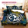 Club America Pattern Bedding Home Decoration Birthday Gift (1 * Duvet Cover + 2 * Pillowcase, Without Core)