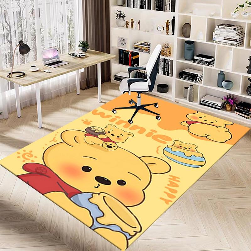 1pc Winnie The Pooh Honey Carpet Office Rug Outdoor Mat Home Decor Area Carpet Festival Gift
