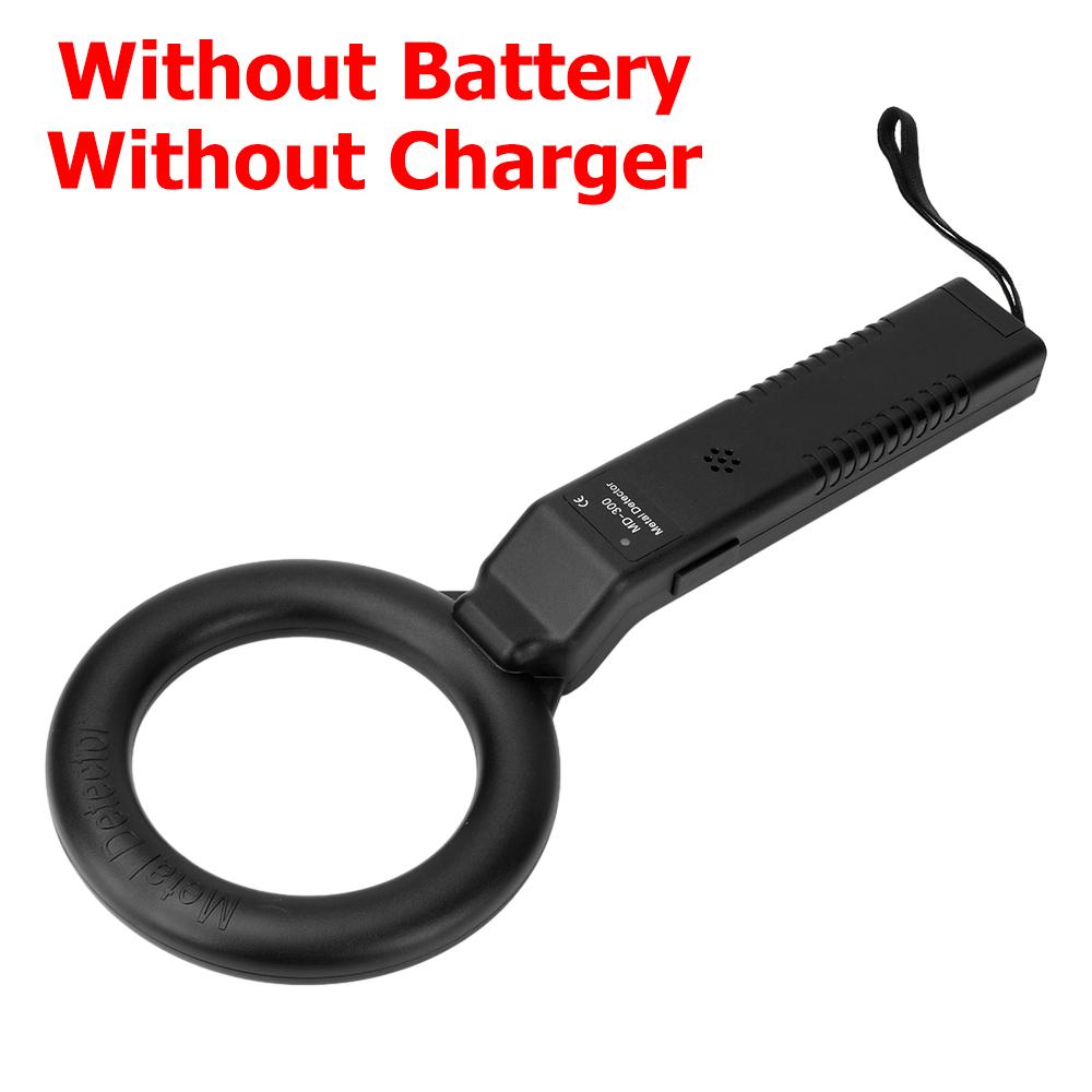 Handheld Metal Detector DM-300 High Sensitivity with Sound Vibration LED Alarm for Airport Security School Exam Anti-Cheating