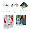 Plant Self Watering Spikes,Self Plant Waterer,Automatic Plant Waterer Constant Fow Drip Irrigation,Slow Release Random Color