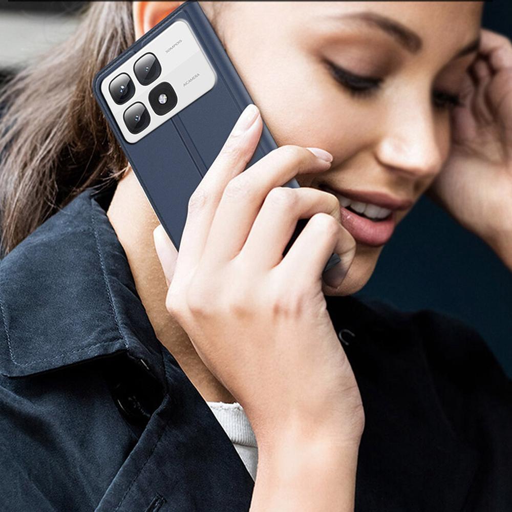 Für Xiaomi 14T Pro Hülle PU Leder Handyhülle mit Kartenhalter Ständer Magnetverschluss