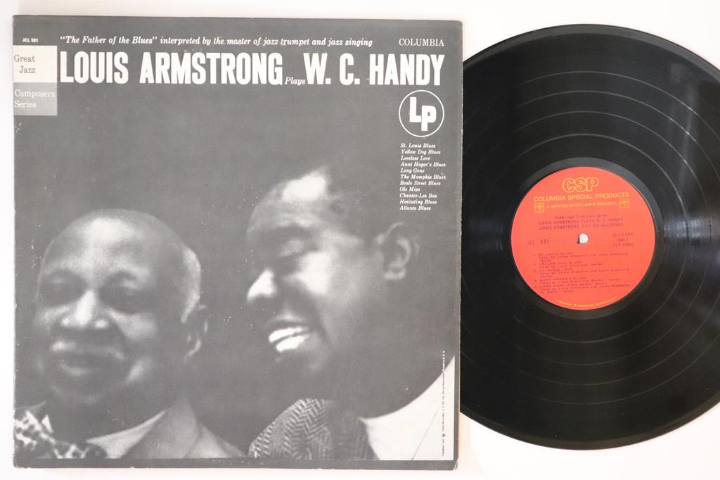 LP Record LOUIS ARMSTRONG  Louis Armstrong Plays W. C. Handy JCL591 CSP US Jazz Used