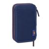 FC Barcelona Double Filled Pencil Case 29 Pcs 412526854 Navy Blue