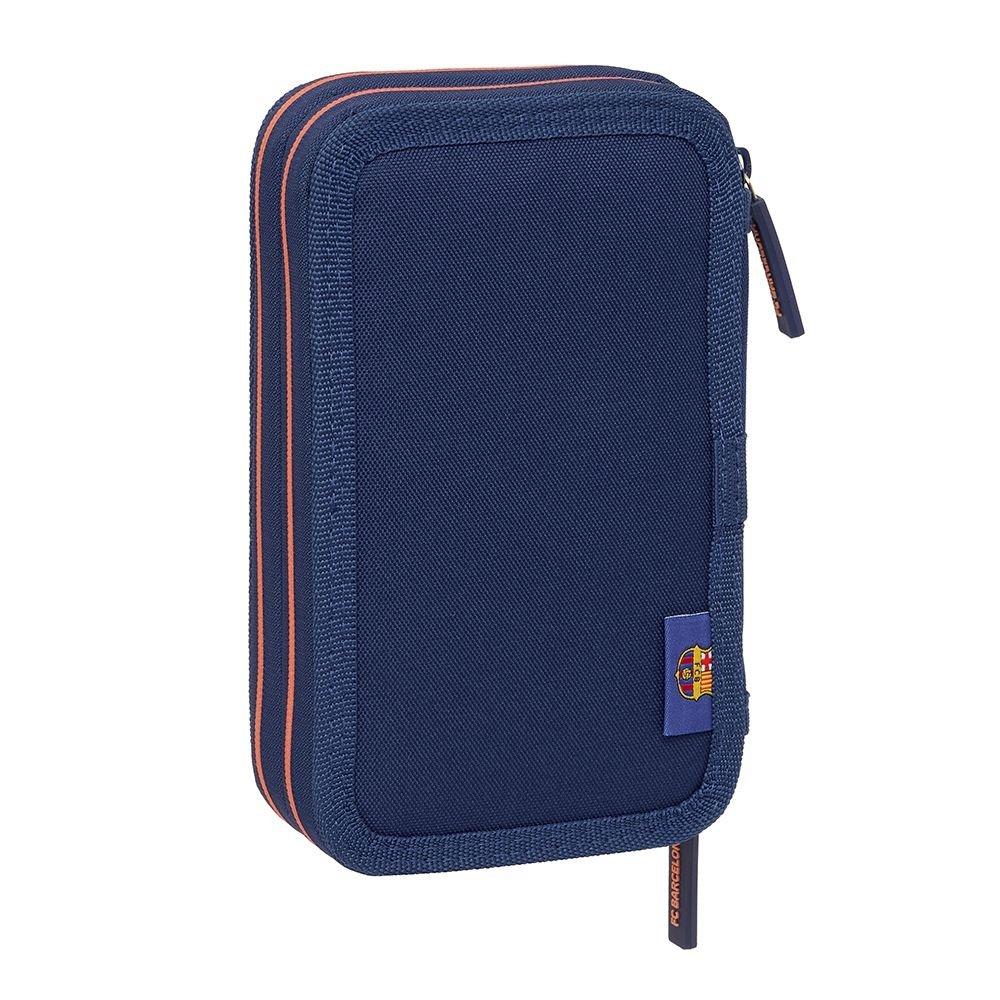 FC Barcelona Double Filled Pencil Case 29 Pcs 412526854 Navy Blue