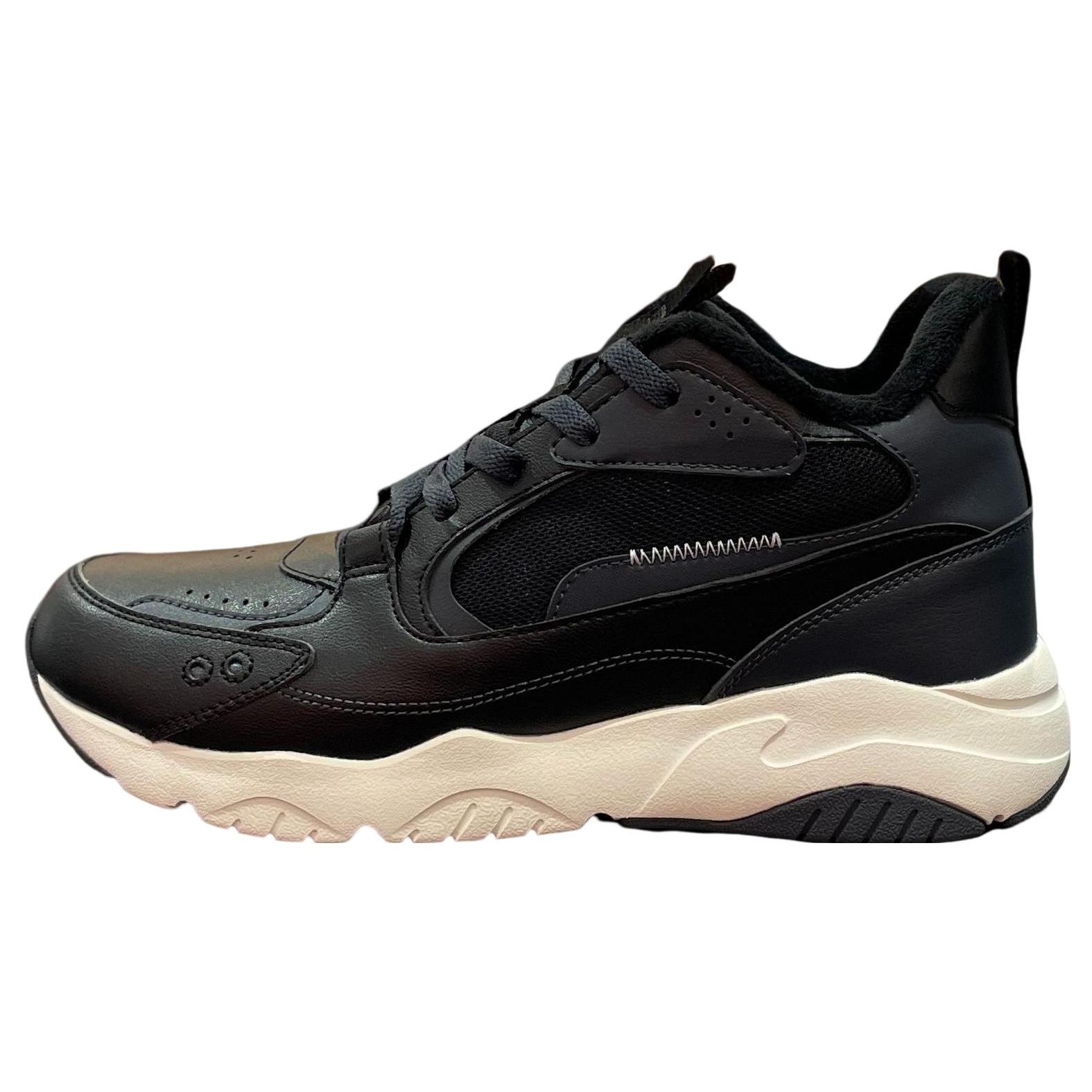 

Li Ning Fleece lined Cushioning Abrasion Resistant Thermal Mid top Sports Casual Shoes Men s Black AGCS395-1 44