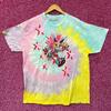 Rico Nasty Time Flies Animated Souncloud Rap Tie Dye XL