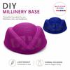 Plain Base Flight Attendant Hat Opera Headpiece Millinery Base Hat  Party Occasion