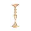 32/38/50cm Candlelight Plated Finish Flower Vase Base Elegant Candle Holder  Home Wedding Decor