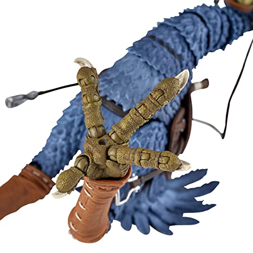 Kaiyodo Takeya Style Freely Movable Figurine "Nausicaä of the Valley of the Wind" Triuma, Approximately 170mm Tall, Painted, Movable Figure KT-034