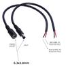 DC6330 Male Plug to Open End Cable 6.3mmx3.0mm Plug DC6330 Power Pigtails Cable for Computer Power Supply Repair 1FT