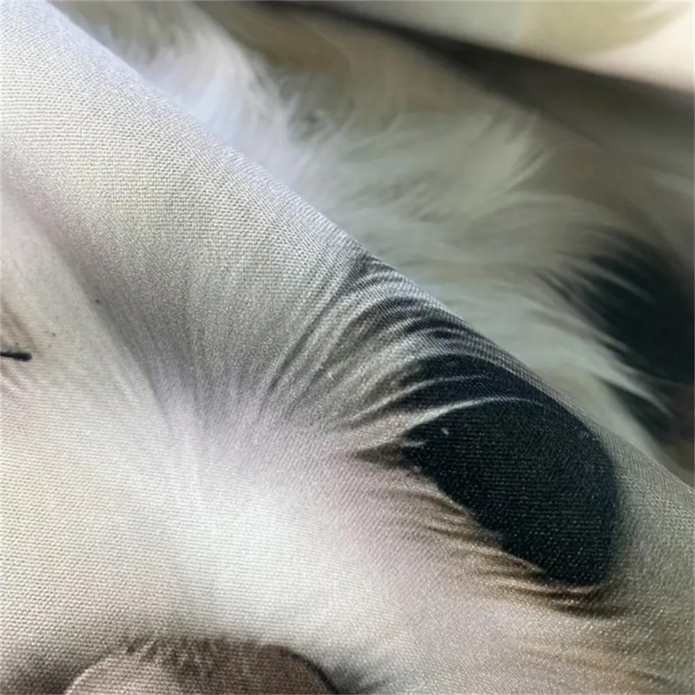 3PCS 100% Polyester Ultra-Soft 3D Dog Print Duvet Cover Set - Cozy Patchwork Bedding for Bedrooms & Guest Rooms - (1 Duvet Cover