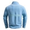 Men's Fleece Jacket with Stand Up Collar Sweatshirt for Autumn Winter Thick Warm for Men's Sports Jacket Tactical Top