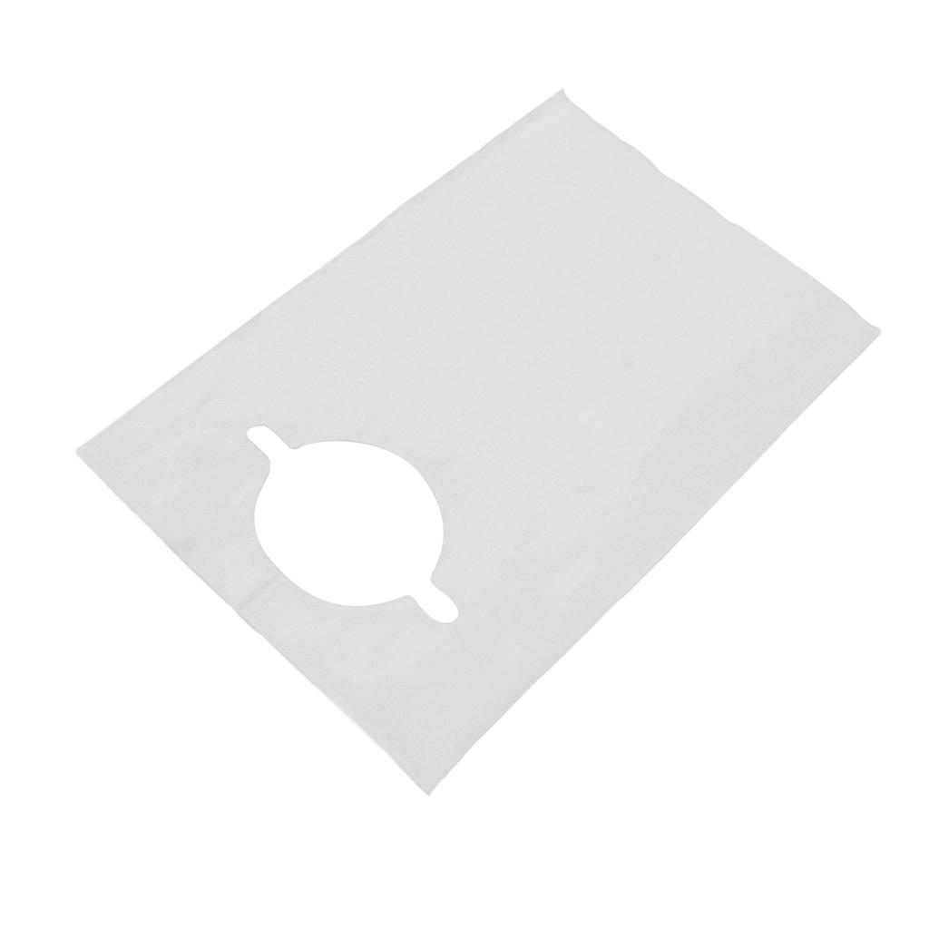 100pcs Disposable Adult Bib Waterproof Restaurant Beauty Salon Dental Bib for Elderly 15.7 X 23.6 Inch