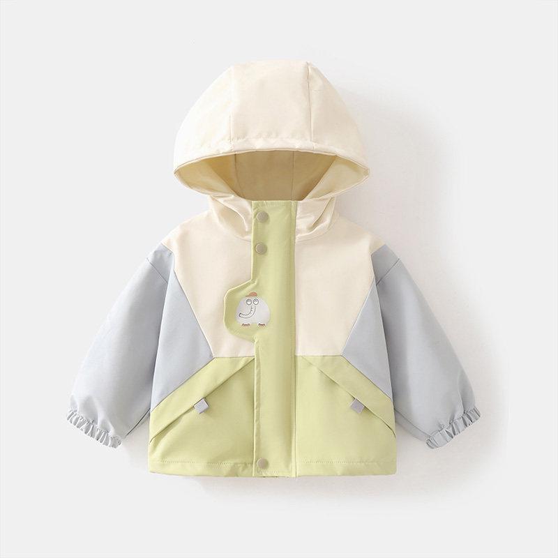 Jingqi Kids' Waterproof 3-in-1 Insulated Windbreaker with Hood for Boys and Girls - Fall/Winter.