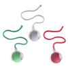Interactive Cat Toy Ball Automatic Rolling Toy for Indoor Cats Electric Smart Ball with Tail Rope for Kitten Hunting Simulation