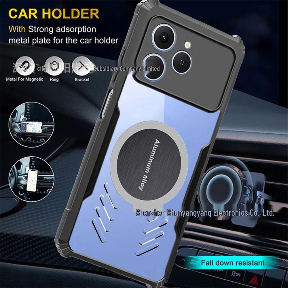Tecno Spark Magnetic Acrylic Phone Case - Fits 40, 30, 20, Pro, Go, 2, 1S Models